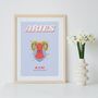 Aries Zodiac Print, thumbnail 1 of 2