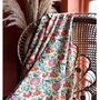 Floral Garden Print Kantha Throw, thumbnail 1 of 6