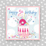 5th Birthday Card Cake Theme Boy/Girl, thumbnail 2 of 2
