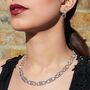 Sterling Silver Equine Chain Charm Necklace, thumbnail 10 of 12