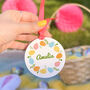 Personalised Easter Egg Wreath Decoration, thumbnail 1 of 10