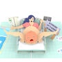 'Sorry Mum' Cheeky Pop Up Mother's Day Card With Fun 3D Birth, thumbnail 5 of 10