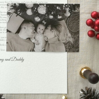 A Letter To Our Baby First Christmas Keepsake, 4 of 12