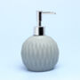 G Decor Grey Pattern Ceramic Bath Accessory Set, thumbnail 3 of 7