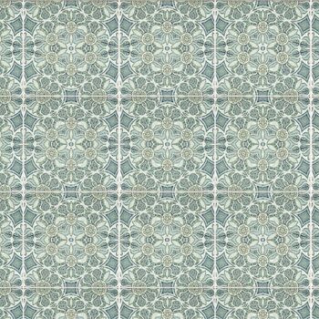 Aqua Pomegranate Handprinted Ceramic Tile, 7 of 11
