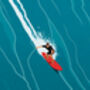 Nazare Surf Poster, thumbnail 4 of 7