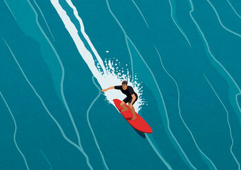Nazare Surf Poster, 4 of 7