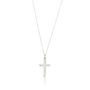 Men's Solid Silver Or Gold Cross Pendant Necklace, thumbnail 5 of 8