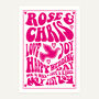 Retro Gig Style Wedding Personalised Print, thumbnail 7 of 11