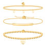Occasions Gift Box Marvellous Mum Gold Bracelet Gift Set, thumbnail 2 of 3