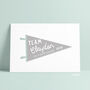 Family Name Personalised Pennant Print, thumbnail 11 of 12