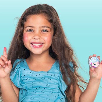 Kids Highly Natural Mermaid Twinkle Body Crème And Lip And Cheek Tint Gift Set, 2 of 8