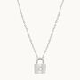 Personalised Padlock Necklace, thumbnail 6 of 8