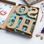 Personalised Paint Your Own Sport Wooden Name, thumbnail 7 of 9