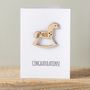 Personalised Children's Rocking Horse Card, thumbnail 2 of 5
