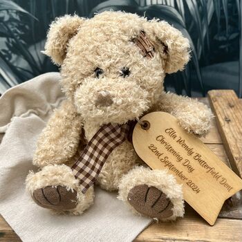 Personalised Teddy Bear In A Bag, 6 of 7