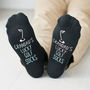 Personalised Lucky Golf Socks, thumbnail 1 of 2