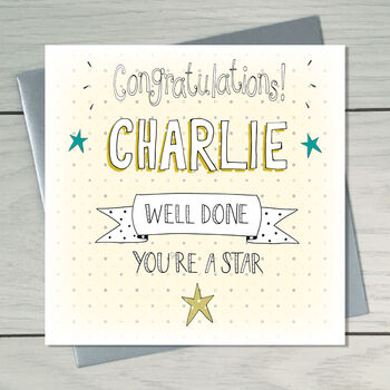 Congratulations Personalised I.O.U Gift Box Voucher, 6 of 7