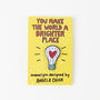 You Make The World A Brighter Place Pin, thumbnail 10 of 10