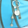 Personalised Gym Weights Keyring, thumbnail 2 of 4