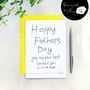 Father's Day Card From The Dog, thumbnail 2 of 3