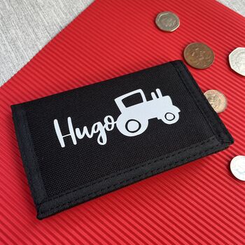 Personalised Stocking Filler Boy's Wallet, 5 of 6