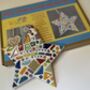 Wish Upon A Star Child’s Mosaic Christmas Craft Kit, thumbnail 1 of 4