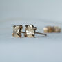 Gold Nugget Studs, thumbnail 2 of 8