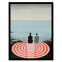 Conversations By The Sea Friendship Wall Art Print, thumbnail 5 of 6