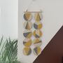 Yellow And Grey Wall Hanging Art Geometric Decor, thumbnail 1 of 4