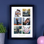 Personalised Six Photos Couples Print, thumbnail 5 of 8