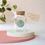 You Are My World Valentines Keepsake Message Bottle, thumbnail 1 of 5
