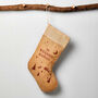 Personalised Residence Jute Christmas Stocking, thumbnail 1 of 4