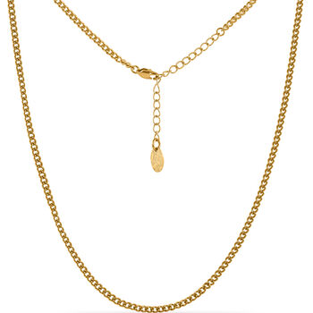Men's 18 K Gold Plated Curb Chain, 8 of 9