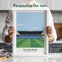 Any Football Stadium Personalised Art Print, thumbnail 4 of 10