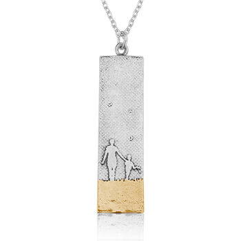 Mother And Daughter Beach Memories Necklace, 2 of 3