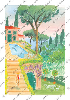 'Amalfi Coast' Art Print, 3 of 3