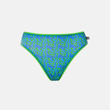 Women's 'Boom Bloom!' Four Pack Bamboo High Leg Knickers, 2 of 8