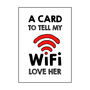 Funny Wi Fi Card For Wife, thumbnail 3 of 3