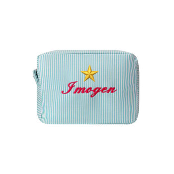 Striped Cosmetic Bags With Icon, 5 of 9