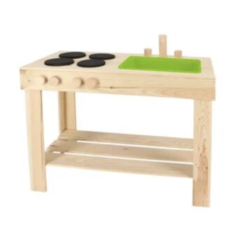 Fsc Certified Wood Mud Play Kitchen, 2 of 3