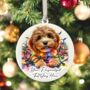 Personalised Cavapoo In Christmas Lights, thumbnail 5 of 10