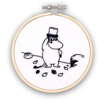Moominpappa's Seashell Discovery Mini Embroidery Kit, 2 of 4