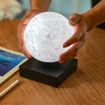Black Smart Moon Lamp, 4 of 4