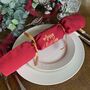 Personalised Reusable Red Christmas Crackers, thumbnail 9 of 10