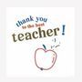 Apple Teacher Gift | Thank You Bracelet, thumbnail 2 of 3