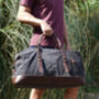 Canvas Classic Holdall Duffel Bag, thumbnail 7 of 12