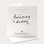 Personalised Birthday Card For Amazing Daddy, thumbnail 1 of 4