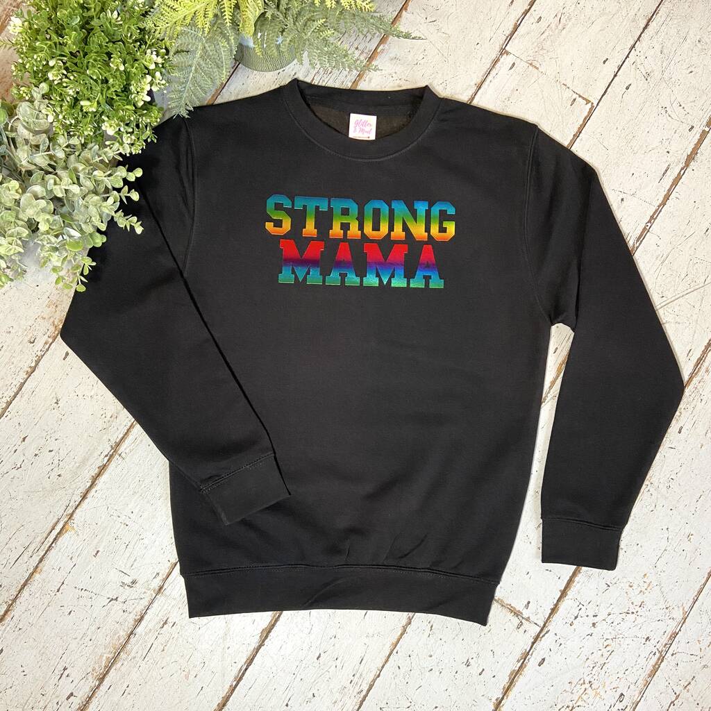 colorful mama sweatshirt