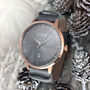 Rose Gold Unisex Watch With Free Engraving, thumbnail 1 of 4